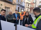 El Gobierno regional invierte 37.000 euros en la renovacin de la red de saneamiento de la calle Mayor de Blanca