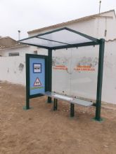 El Ayuntamiento de Lorca destina, durante este año, cerca de 26.000 euros al Plan de choque para el arreglo y mantenimiento e instalación de marquesinas en pedanías