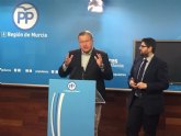 Francisco Bernab: 'Pedro Antonio Snchez ha posicionado en la agenda del Gobierno de Rajoy las grandes reivindicaciones de la Regin en financiacin, agua e infraestructuras para que sean realidades esta legislatura'