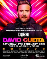 David Guetta realizará un concierto benéfico virtual desde dubái el 6 de febrero