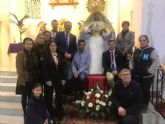 La Cofrada de Santiago Apstol inicia la Cuaresma con el acto de coronacin de la Virgen de la Amargura