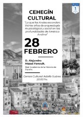 Alejandro Mass cierra este viernes el “Cehegn Cultural”