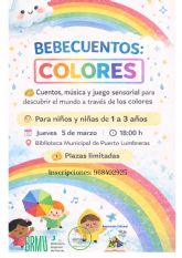 La Biblioteca Municipal acogerá la actividad 'Bebecuentos: colores' el jueves, 5 de marzo