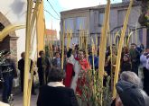 Multitudinario Domingo de Ramos en la Semana Santa de Las Torres de Cotillas