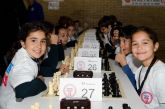 300 alumnos de Primaria y 750 partidas de ajedrez convierten a Monteagudo-Nelva Open Chess en el mayor torneo escolar de ajedrez de la Región de Murcia