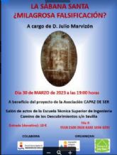 La Sbana Santa ?Milagrosa Falsificacin? una charla benfica por Julio Marvizn Preney