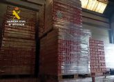 La Guardia Civil interviene en un almac�n de Los Alc�zares m�s de 200.000 latas de bebidas con deficiencias en el etiquetado
