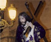 La imagen de Nuestro Padre Jes�s Nazareno preside la Procesi�n Penitencial del Viernes de Dolores, que recorre las calles del Barrio del Castillo de Molina de Segura ma&ntilde;ana d�a 27 de marzo