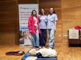 Ribera Practiser acerca la formaci�n en primeros auxilios a alumnos del colegio San Vicente de Pa�l
