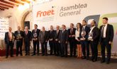 El consejero Patricio Valverde subraya en la Asamblea de Froet la inversión 'sin precedentes' que realizará el Estado en la Región en 2018