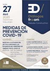 Ms de 160 personas inscritas ya en el Dilogos FRECOM que tratar las exigencias del Ministerio de Sanidad tras la reanudacin de la actividad