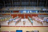 La competición escolar de conjuntos de gimnasia rítmica de las escuelas municipales se reanuda tras la pandemia