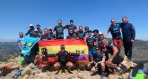 Los Andarines de Totana conquistan la cima ms alta de Alicante, el Puig Campana