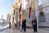 Cartagena conmemora el da de la Visibilidad Lsbica con el izado de su bandera en el Palacio Consistorial