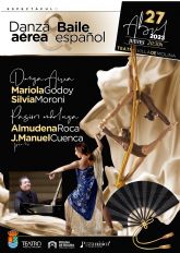 Espectáculo de danza aérea y baile español, tercera propuesta de las IV Jornadas Molina Ciudad de la Danza, el jueves 27 de abril en el Teatro Villa de Molina