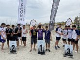 Campeonato regional de voley playa del programa de deporte escolar
