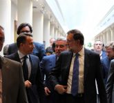 Fulgencio Gil invita al Presidente del Gobierno, Mariano Rajoy, a visitar Lorca para contemplar los avances en el proceso de reconstrucción del municipio tras los terremotos