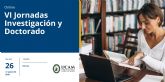 La UCAM celebrará 'online' la Jornada de Doctorado