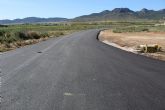 Finalizan las obras de asfaltado de los caminos de Murcia y El Prado