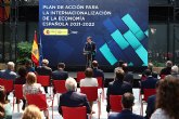 Sánchez presenta el Plan para la Internacionalización de la Economía
