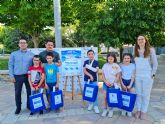 Escolares de Caravaca reciben los premios del concurso de dibujo sobre el uso sostenible del agua