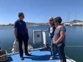 Comienzan las pruebas del proyecto piloto de oxigenacin mediante difusin de oxgeno puro para evaluar su eficacia en el Mar Menor