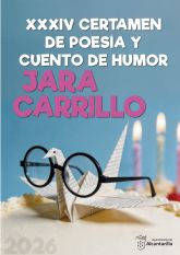 Abierto el plazo para participar en el Certamen Internacional de Poesía y Cuento de Humor Jara Carrillo 2026