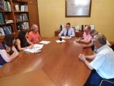 Mario Urrea se rene con la Federacin de Asociaciones de Vecinos de Cartagena y Comarca