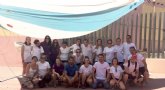 Veinte jóvenes de diferentes comunidades participan en un campo de trabajo para la recuperación del patrimonio de Cartagena
