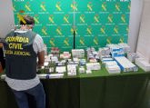 La Guardia Civil desarticula un punto de distribución de sustancias anabolizantes y dopantes a consumidores finales de toda España