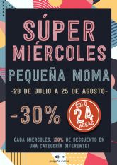 Pequena Moma estrena los 'Sper Mircoles' para tratar de incentivar las ventas este verano