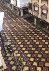 La red de evacuacin de pluviales de la calle Conde de Aranda ha funcionado a la perfeccin durante la lluvia de Nivel Naranja de hoy