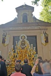 La Virgen del Carmen de Calatrava puso el Broche de oro de las procesiones del Carmen en Sevilla