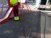 Limpieza y desinfeccin de juegos infantiles
