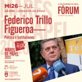 Federico Trillo dar� su visi�n sobre la actualidad pol�tica nacional y regional en 