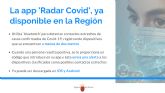 La aplicación 'Radar Covid' ya está disponible en la Región