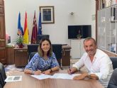 El Ayuntamiento de guilas reitera su apoyo al Museo del Ftbol con la renovacin del convenio con la Asociacin Centenario