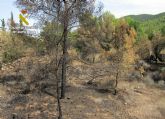 La Guardia Civil investiga a un operario por delito de incendio forestal por imprudencia