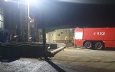 Servicios de emergencias han atendido un incendio en una industria en Bullas