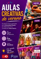 El Ayuntamiento de Lorca ampl�a las 'Aulas Creativas de Verano' al mes de septiembre ante la gran demanda de las familias