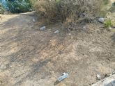 El Partido Cantonal denuncia suciedad y desidia en los parterres y zonas verdes de Cala Cortina
