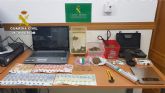 La Guardia Civil desmantela en guilas un punto de venta de drogas al menudeo