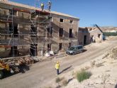 Cultura supervisa las obras de recuperación de las Salinas Reales de Sangonera