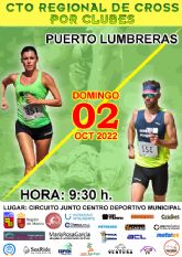 Puerto Lumbreras acogerá el Campeonato Regional de Cross por Clubes este domingo, 2 de octubre