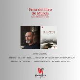 El escritor cartagenero David Galindo presenta su novela El Arpista en la Feria del Libro de Murcia