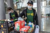 Los colectivos juveniles recogen 8.090 kilos de comida en la campaña de este fin de semana