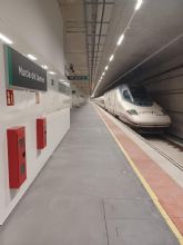 Adif AV sigue avanzando en la fase de pruebas para la llegada de la alta velocidad a Murcia, prevista para finales de ano