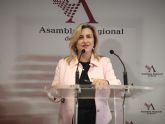 Carmina Fern�ndez denuncia la alianza entre L�pez Miras y Vox para bloquear el debate de las propuestas del PSOE en la Asamblea Regional