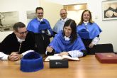 La investigadora María Blasco ingresa en el claustro de la Universidad de Murcia como doctora honoris causa