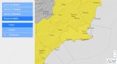 El Ayuntamiento de Cartagena permanece alerta ante la evolución de los avisos amarillos por lluvia